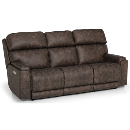 Power Reclining Sofa w/ Pwr Headrests