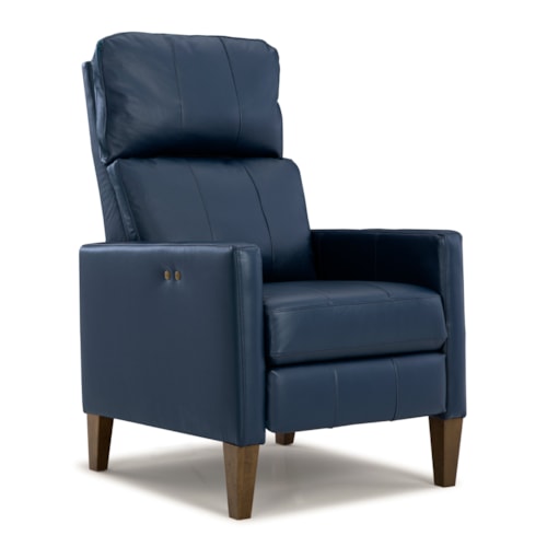 Contemporary Small Scale Push Back Recliner