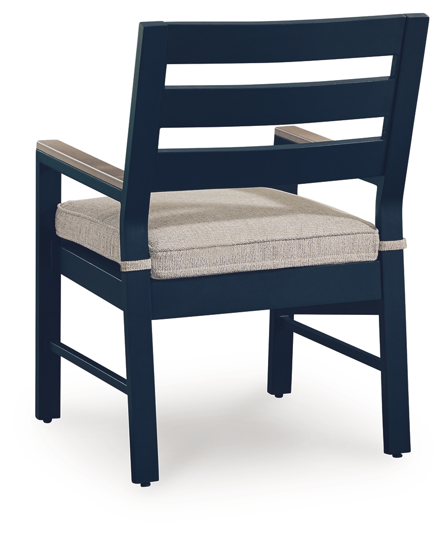 Arm Chair With Cushion (Set Of 2)