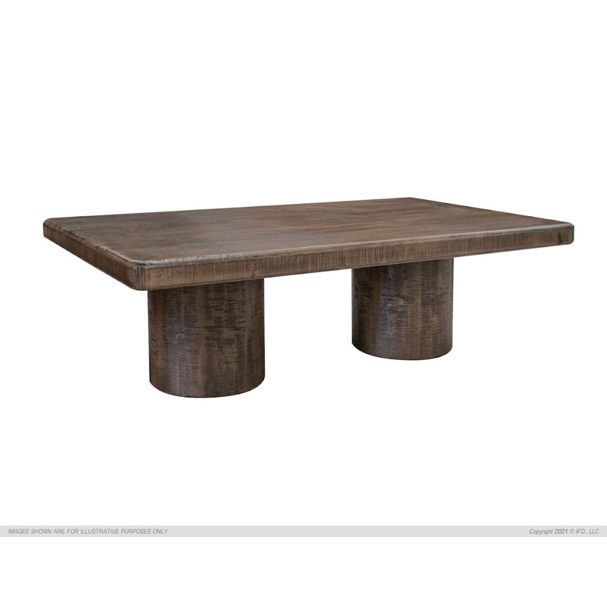 International Furniture Direct Suomi  Occasional Tables Solid Wood Cocktail Table