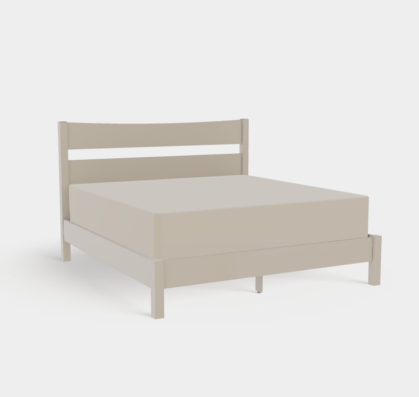 King Rail System Plank Bed