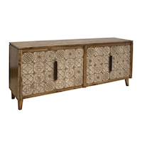 Global 4-Door Console Table