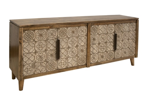 Global 4-Door Console Table