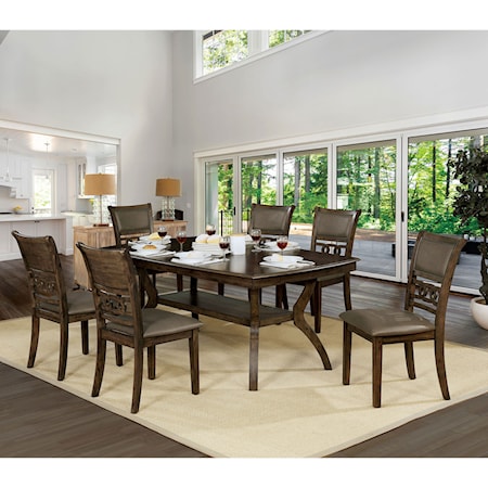 7 Pc. Dining Table Set