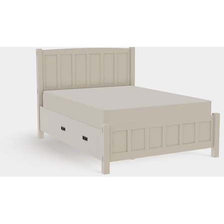 AMC Queen Both Drawerside Panel Bed