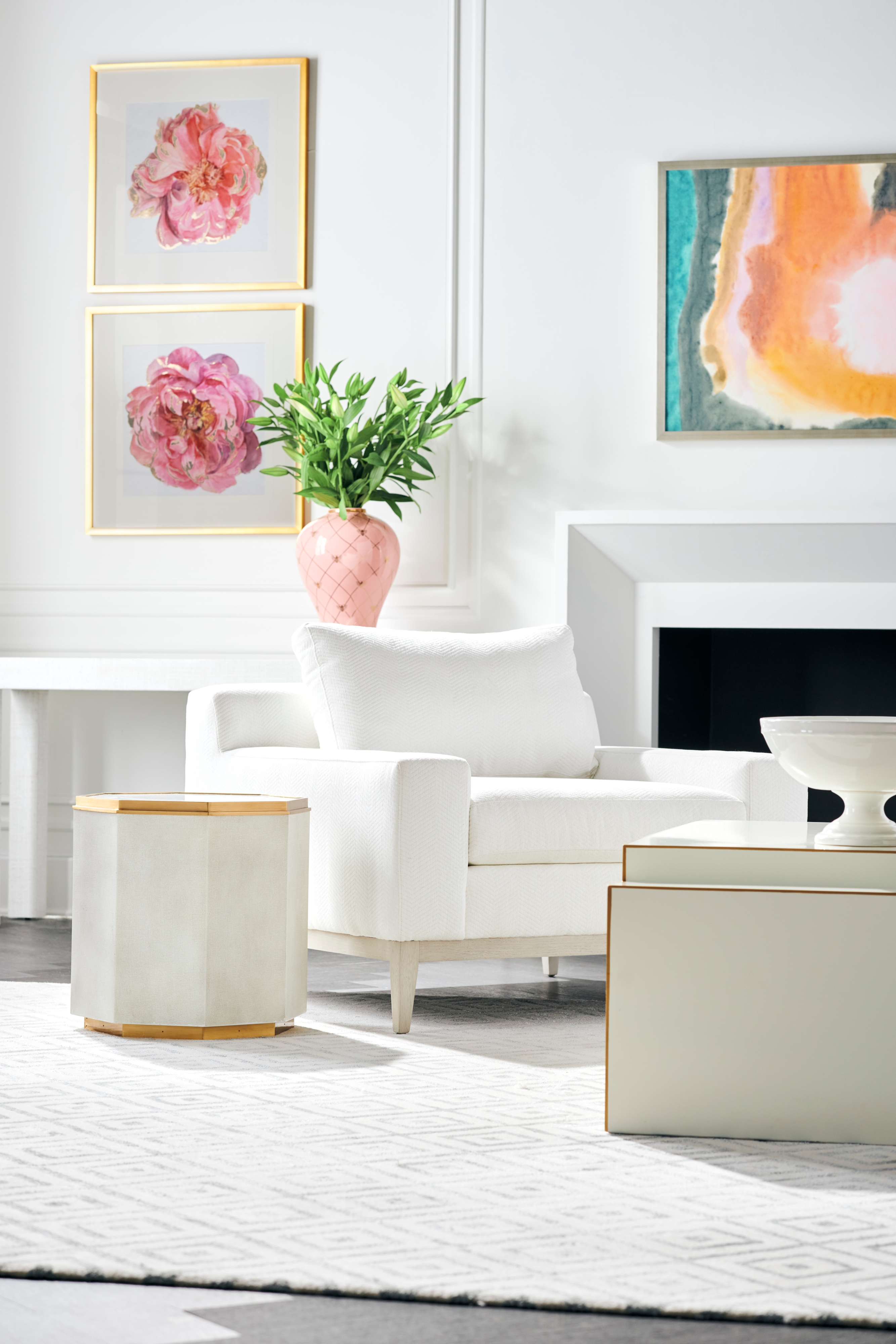 Chelsea House Shayla Copas Bee Humble Jar - Coral (Sm)