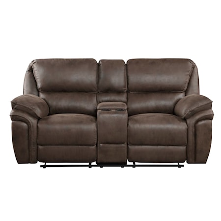 Dual Manual Reclining Loveseat