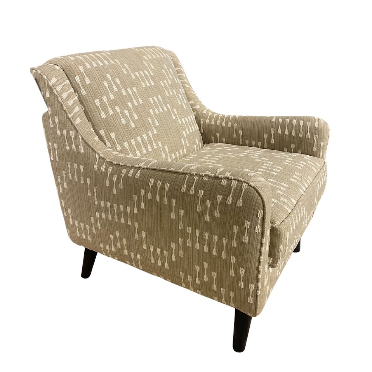 Fusion Furniture 7002 CHARLOTTE PARCHMENT Accent Chair