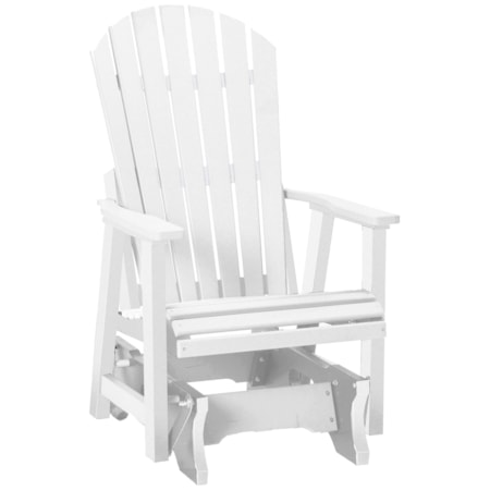 Single Glider Adirondack Chair