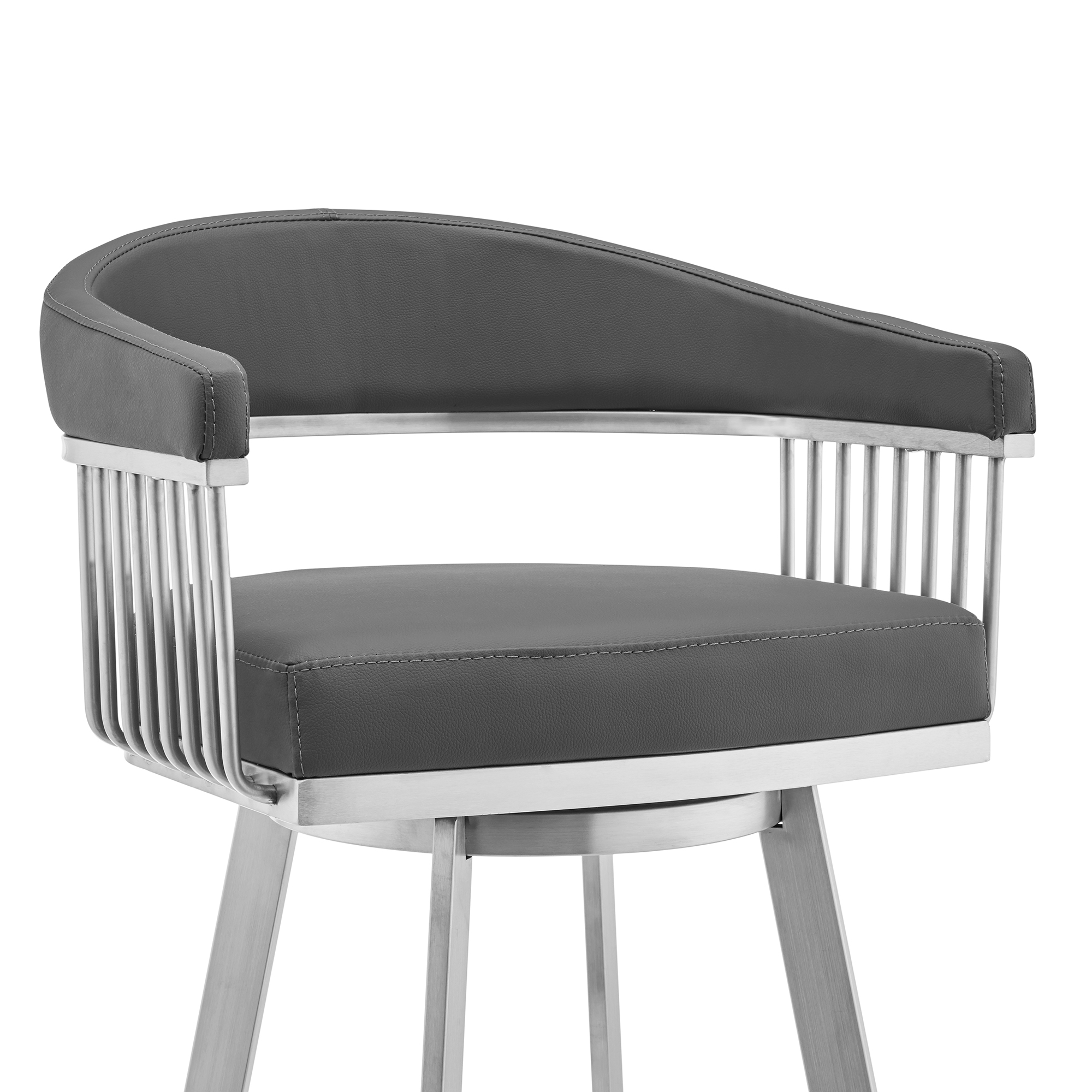 Armen Living Chelsea Swivel Bar Stool