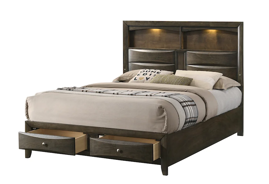 Fallon Queen Bed by Crown Mark at Royal Furniture