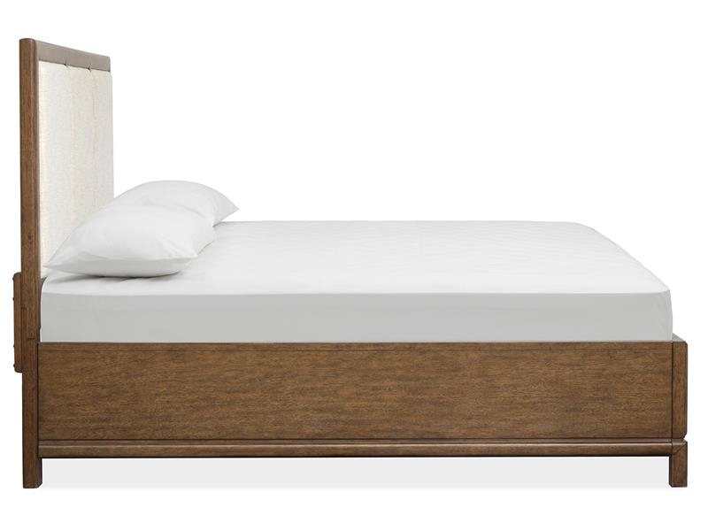 Upholstered Queen Panel Bed