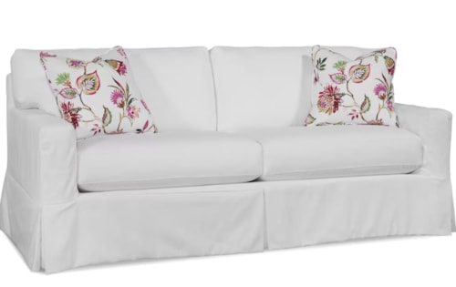 Transitional Sofa with Slipcover
