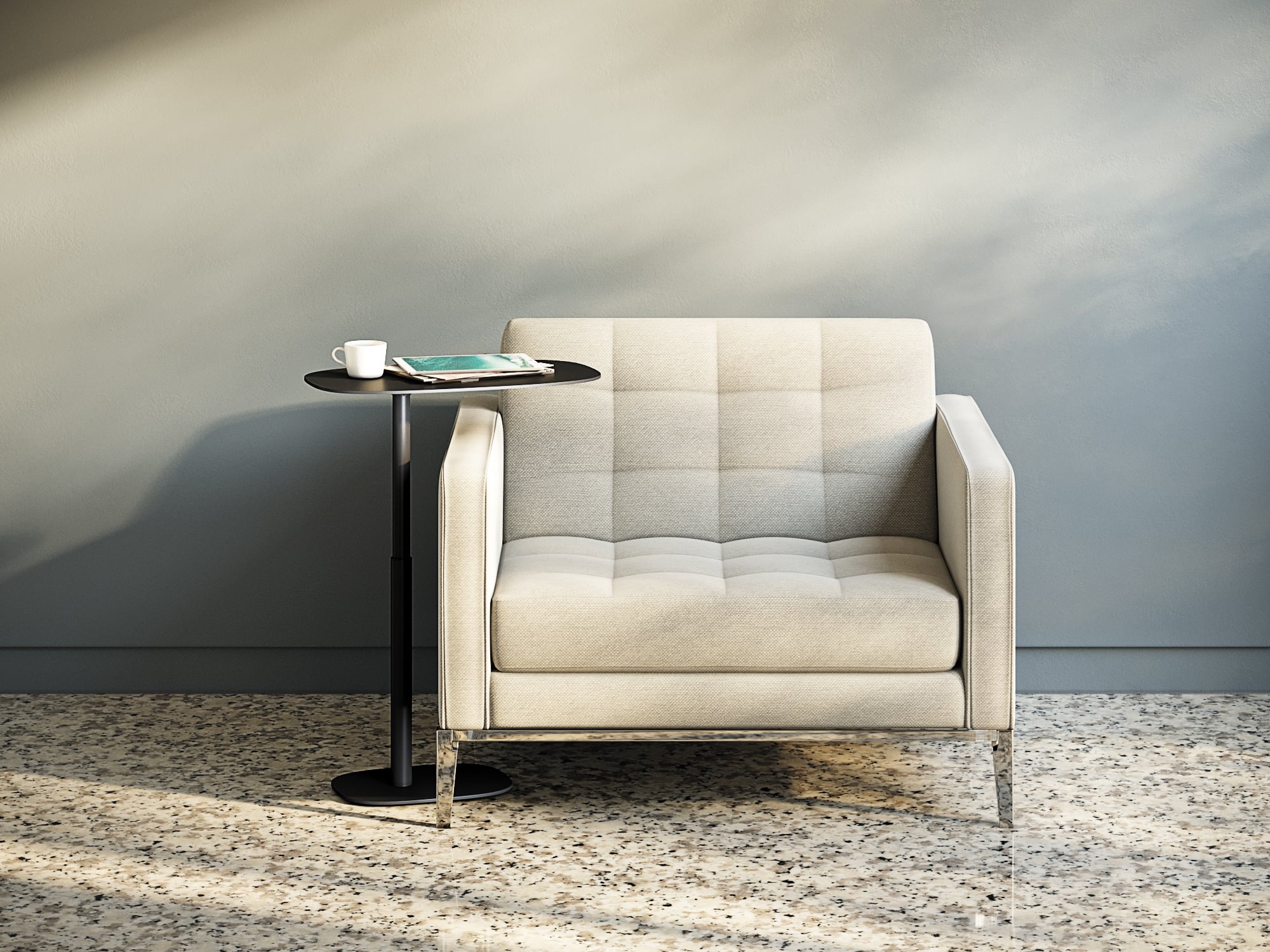 BDI Serif Lift Top Laptop Table