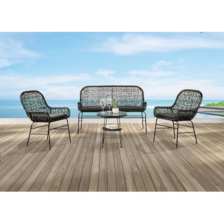 4-Piece Outdoor Conversation Set