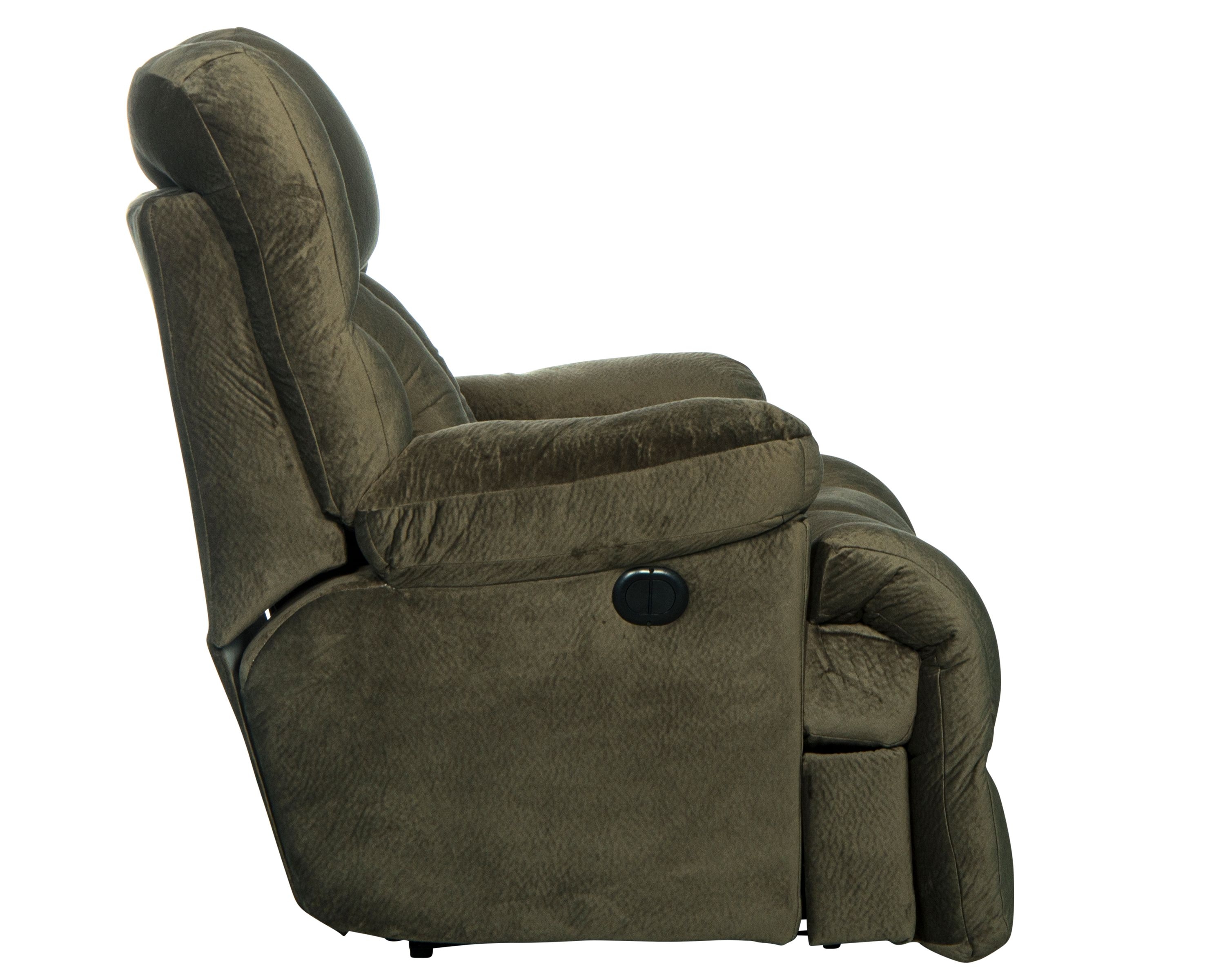 Catnapper 6541 Cloud 12 Power Lay Flat Chaise Recliner