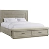 Riverside Furniture Cascade King Panel Storage Bed