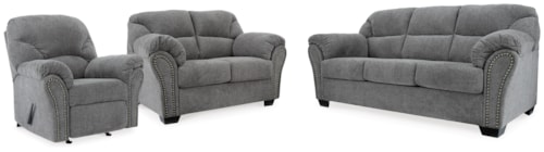 Sofa, Loveseat And Recliner