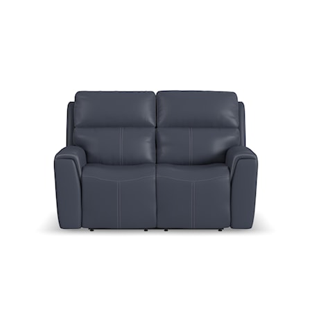 Power Reclining Loveseat with Power Headres