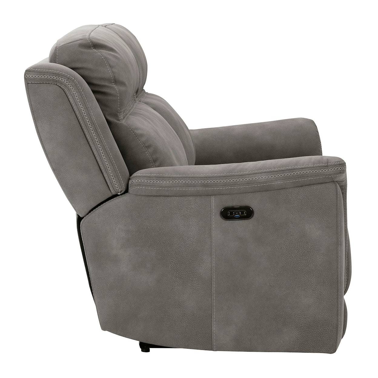 Ashley Furniture Signature Design Next-Gen DuraPella 2-Seat Pwr Rec Sofa  w/ Adj Headrests