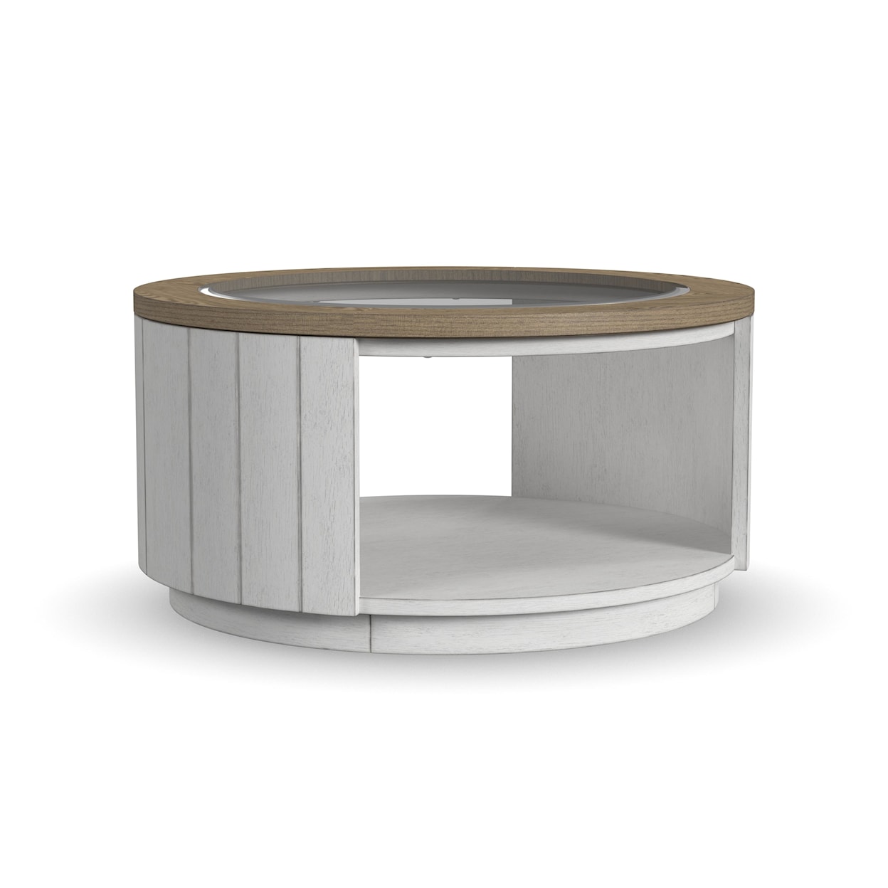 Wynwood, A Flexsteel Company Melody Round Coffee Table w/ Casters