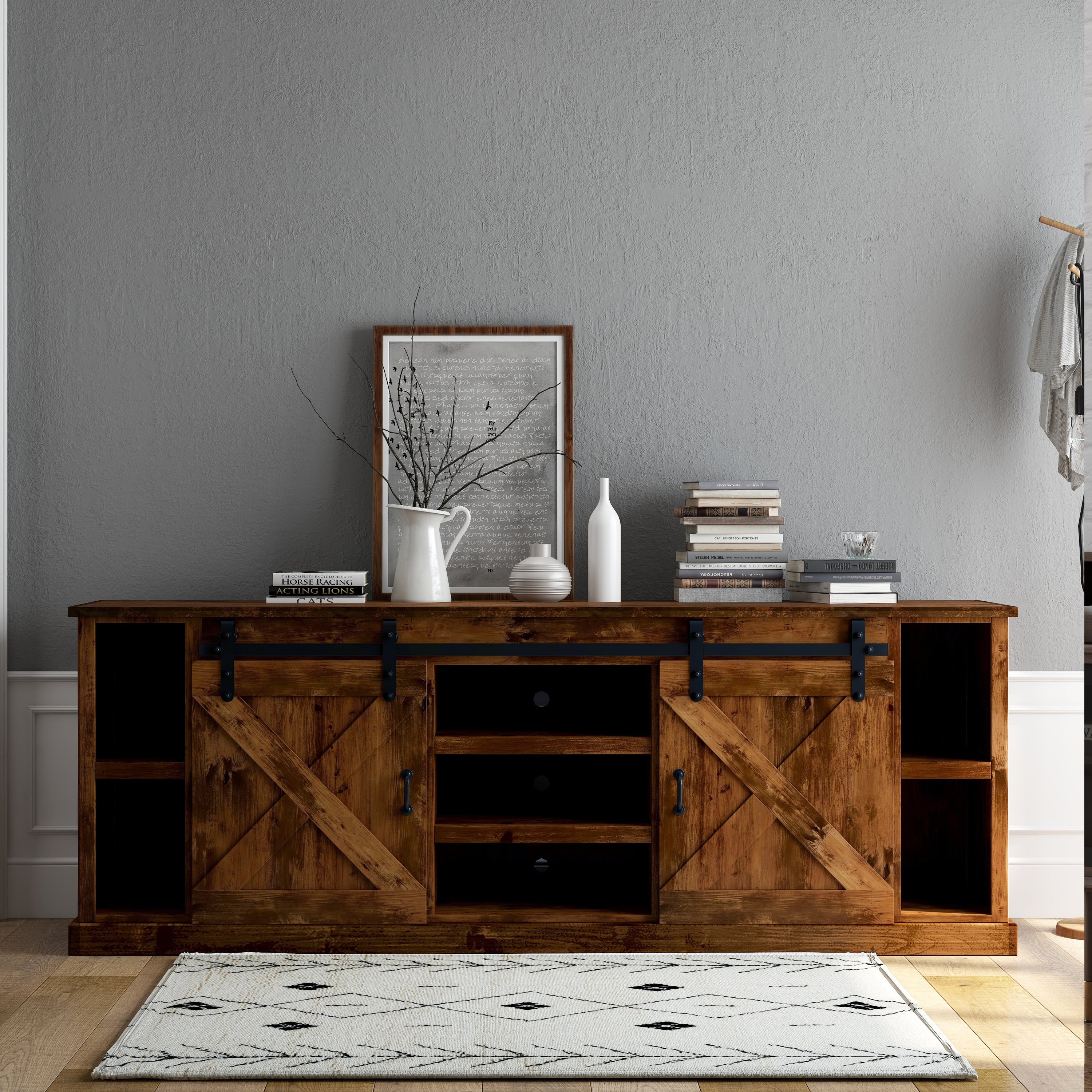 Farmhouse 85" TV Console AWY