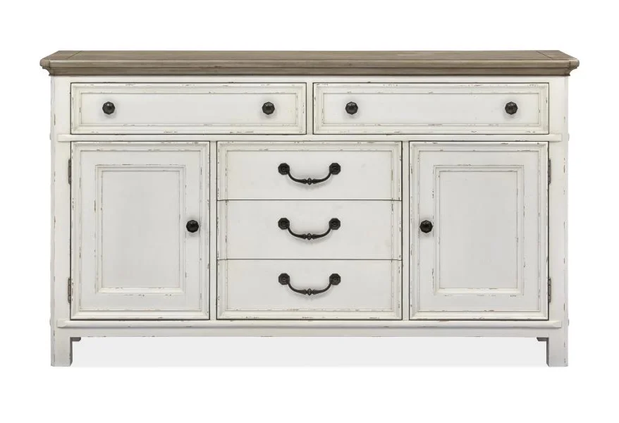 Bellevue Manor Dining Buffet  by Magnussen Home at Howell Furniture