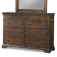 Traditional Dresser with Outlets