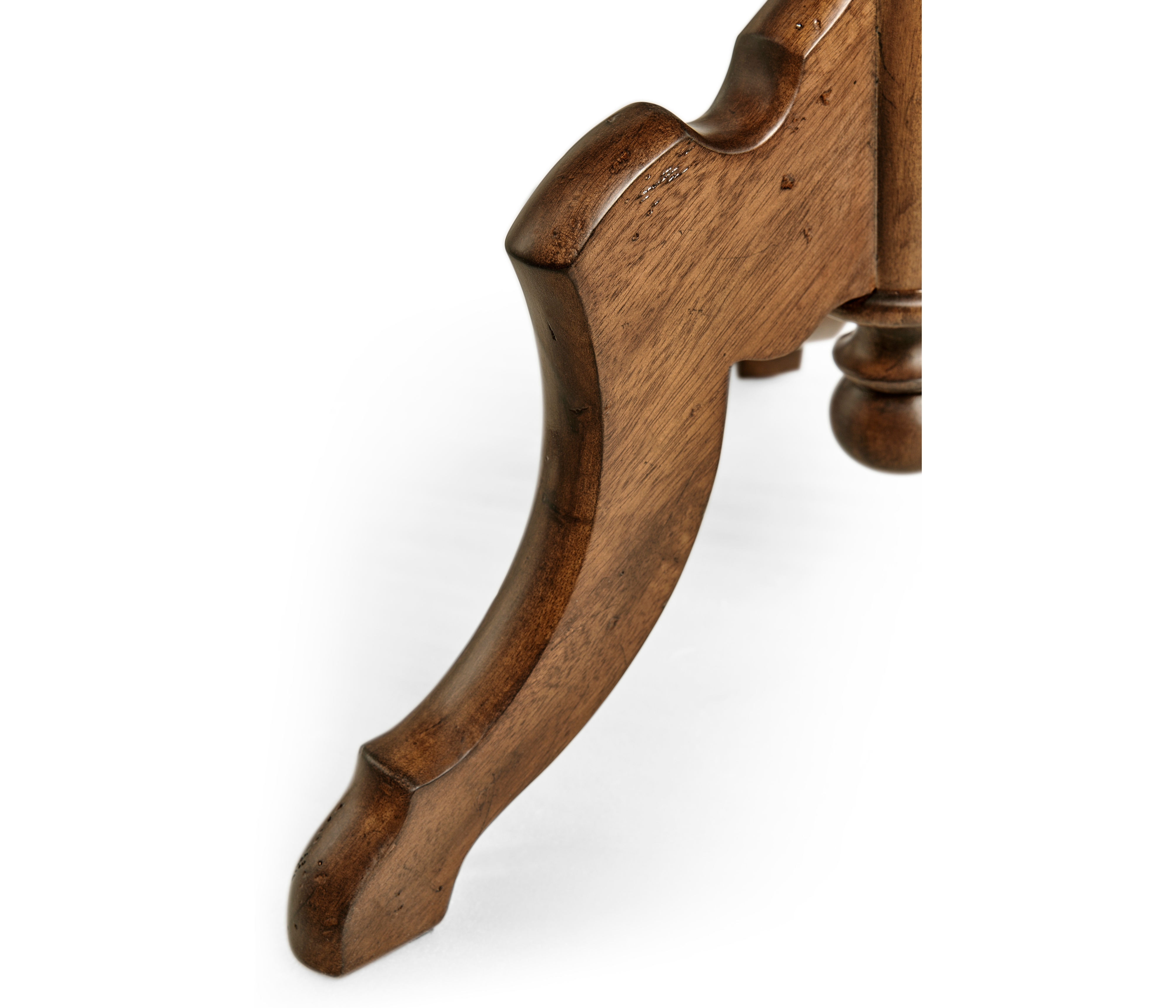 Jonathan Charles JC Traditional Églomisé & Walnut Round Wine Table