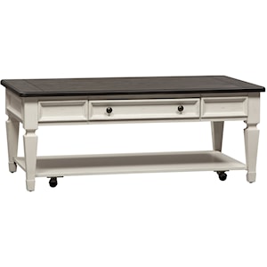 Liberty Furniture Allyson Park Rectangular Cocktail Table