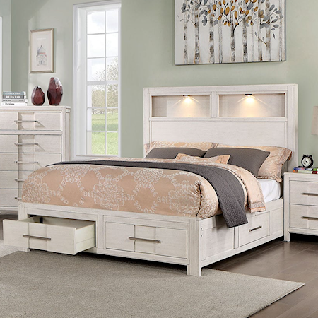 Cal. King Storage Bed