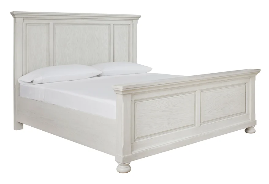 Robbinsdale King Panel Bed by Signature Design by Ashley at Furniture Fair - North Carolina