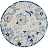 Nourison Aloha 5'3" Round  Rug