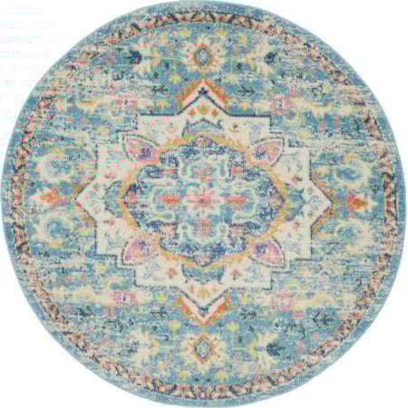 5'3" Round  Rug