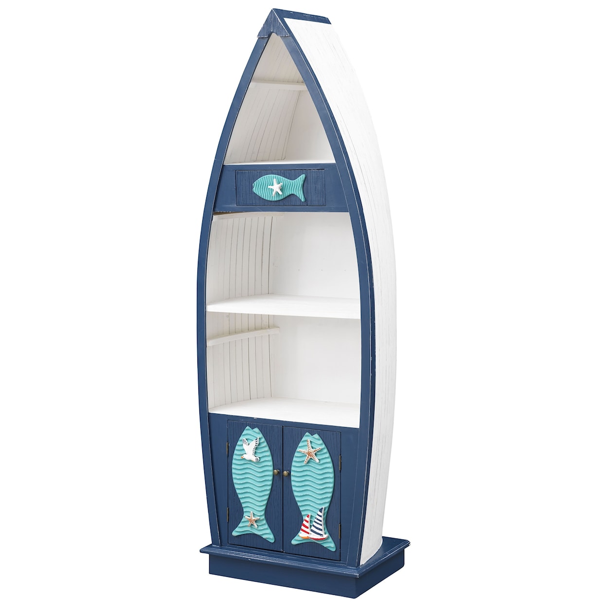 Coast2Coast Home Pieces in Paradise Nautical Bookcase