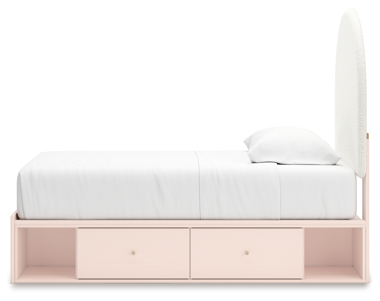 Signature Design by Ashley Wistenpine Twin Upholstered Panel Bed With Storage