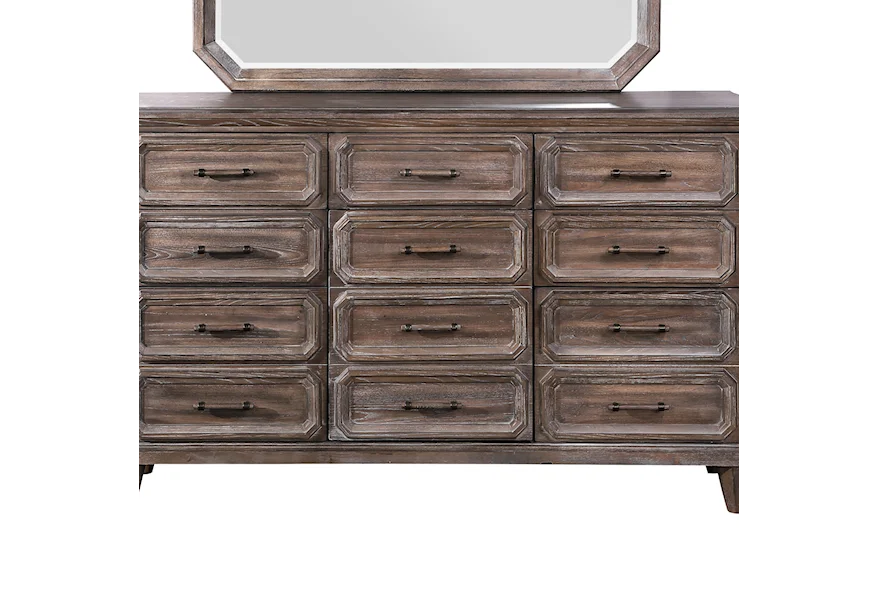 Lincoln Park Drawer Dresser by New Classic at A1 Furniture & Mattress