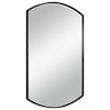 Uttermost Mirrors Shield Shaped Iron Mirror