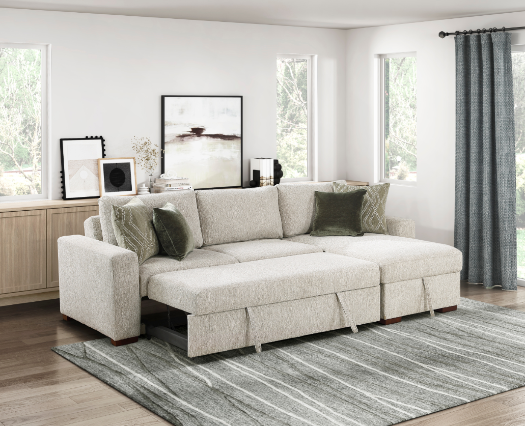 Homelegance Isla 2-Piece Sectional Sofa