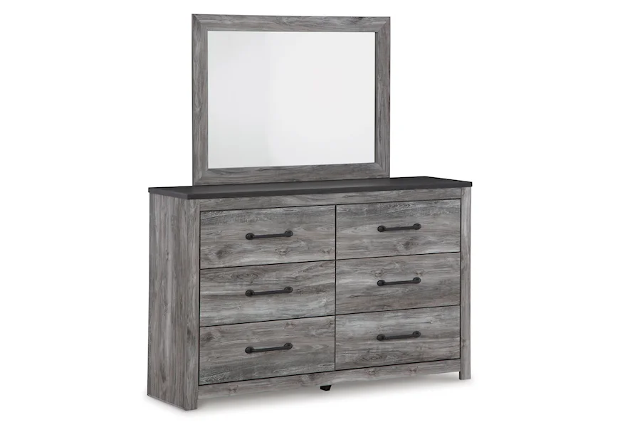Bronyan Dresser and Mirror by Signature Design by Ashley at VanDrie Home Furnishings