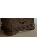 Aspenhome Hamilton Traditional Dresser and Mirror Set with Felt-Lined Drawers