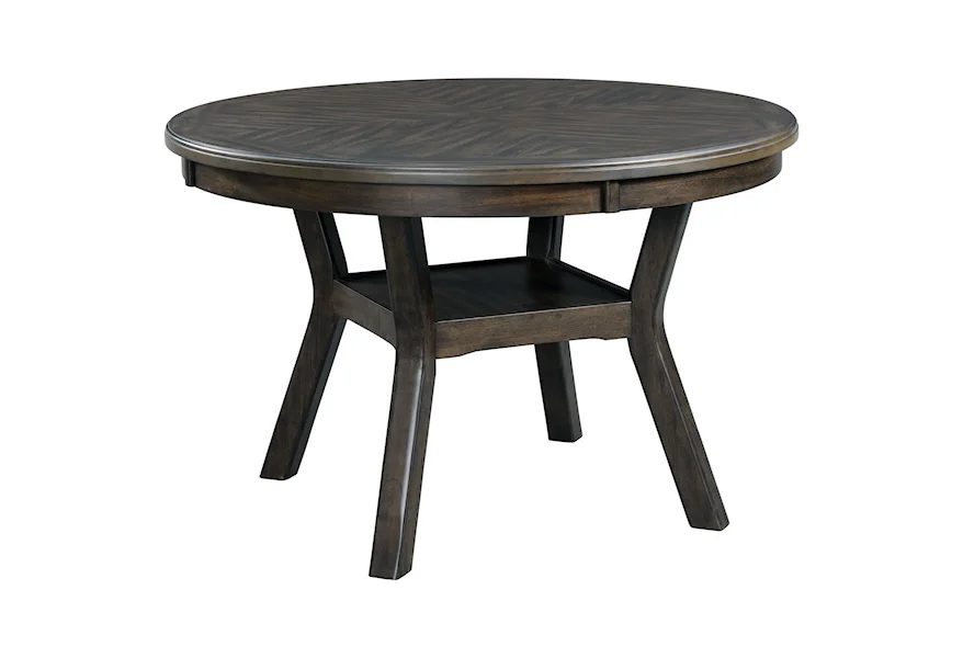 Amherst Standard Height Dining Table by Elements International at Lynn's Furniture & Mattress