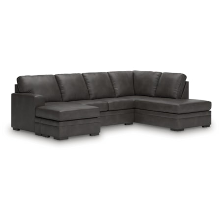2-Piece Sectional With Chaise