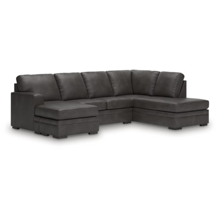 2-Piece Sectional With Chaise