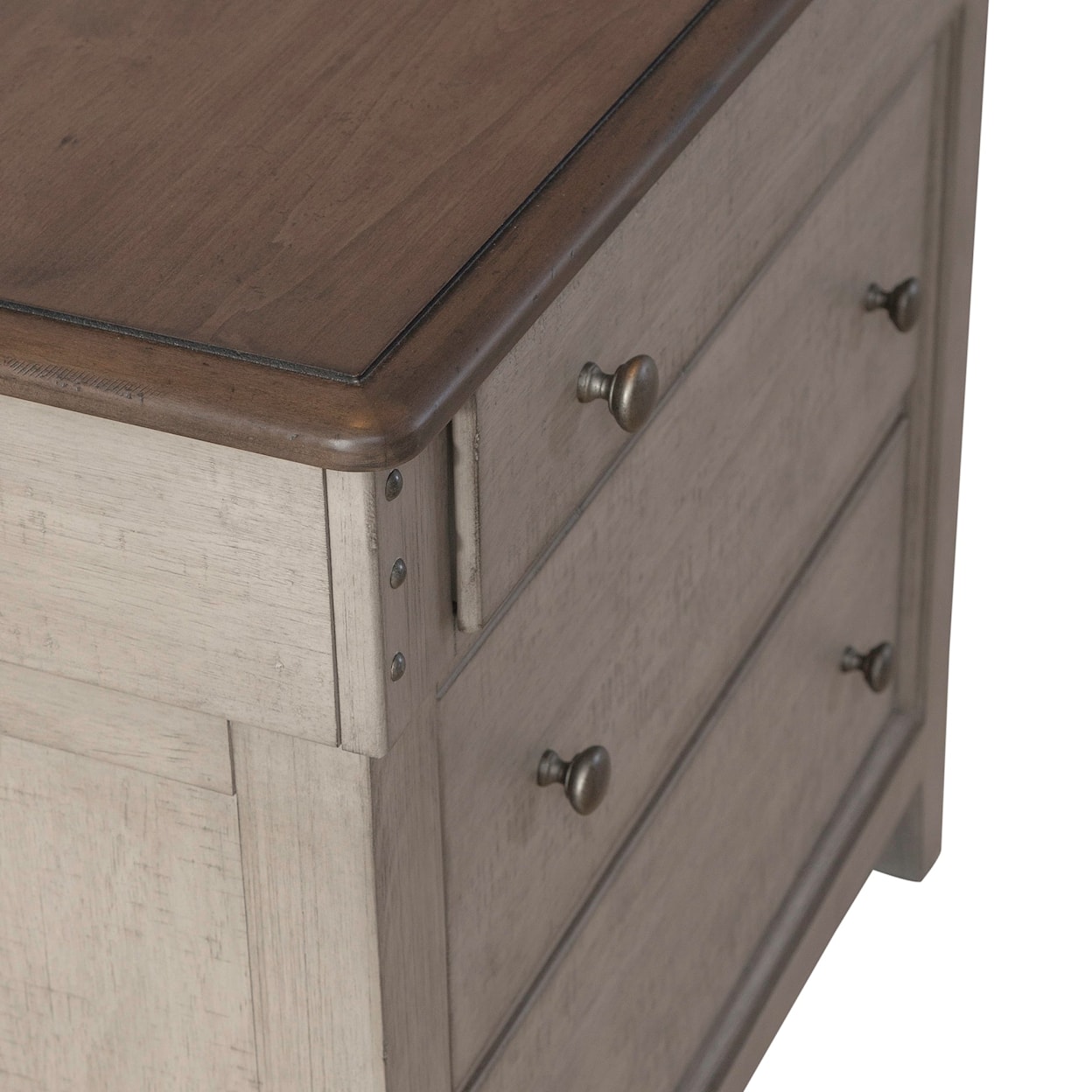 Libby Ivy Hollow 3-Drawer Bedside Chest