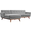 Modway Engage Left-Facing Sectional Sofa