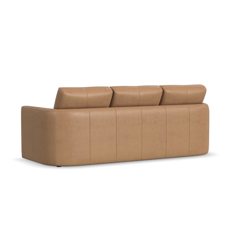 Flexsteel Latitudes Grace 137531 72772 Contemporary Leather Sofa