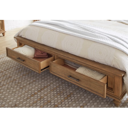 King Panel Bed