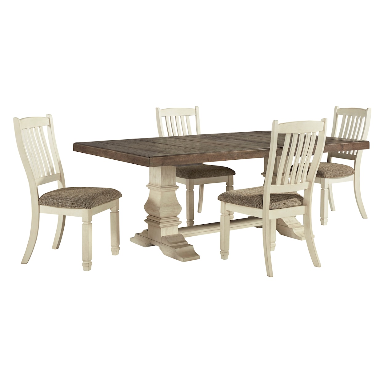 Ashley Furniture Signature Design Bolanburg 5-Piece Dining Set