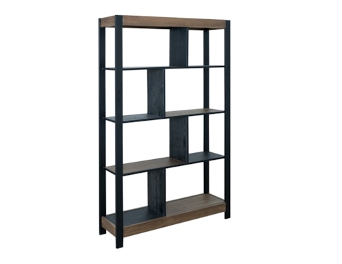 Contemporary Bookcase with 8 Shelves